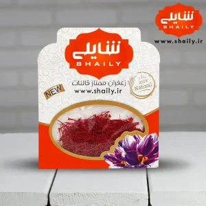 پک پاکتی حاوی نیم مثقال زعفران ارگانیک قائنات